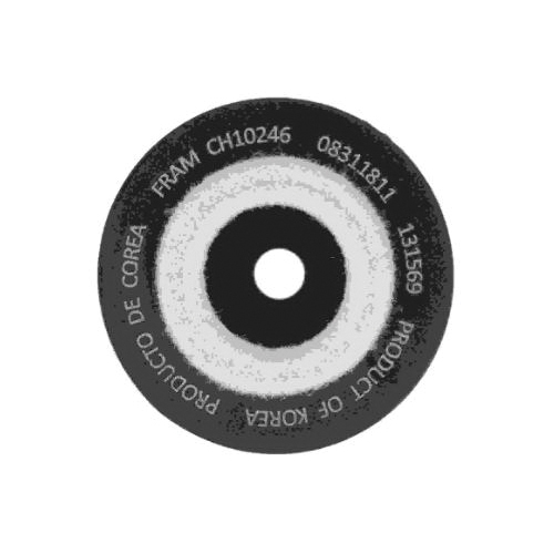 Fram Extra Guard CH10246 Cartridge Oil Filter, Fibers, Resin Filter Media, 1.063 in ID x 2.264 in OD x 4.134 in H