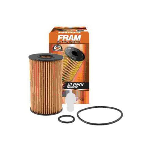 Fram Extra Guard CH10295 Cartridge Oil Filter, Fibers, Resin Filter Media, 1.101 in ID x 2.7 in OD x 4.518 in H