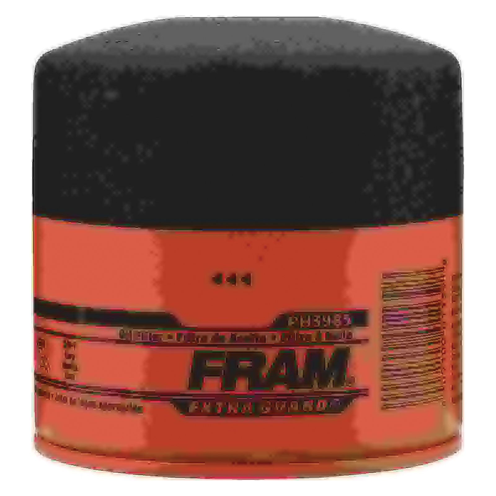 Fram Extra Guard PH3985 Spin-On Oil Filter, 20 mm Connection, Fibers, Resin Filter Media, 3.656 in OD x 3.688 in H
