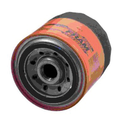 Fram Extra Guard PH3985 Spin-On Oil Filter, 20 mm Connection, Fibers, Resin Filter Media, 3.656 in OD x 3.688 in H