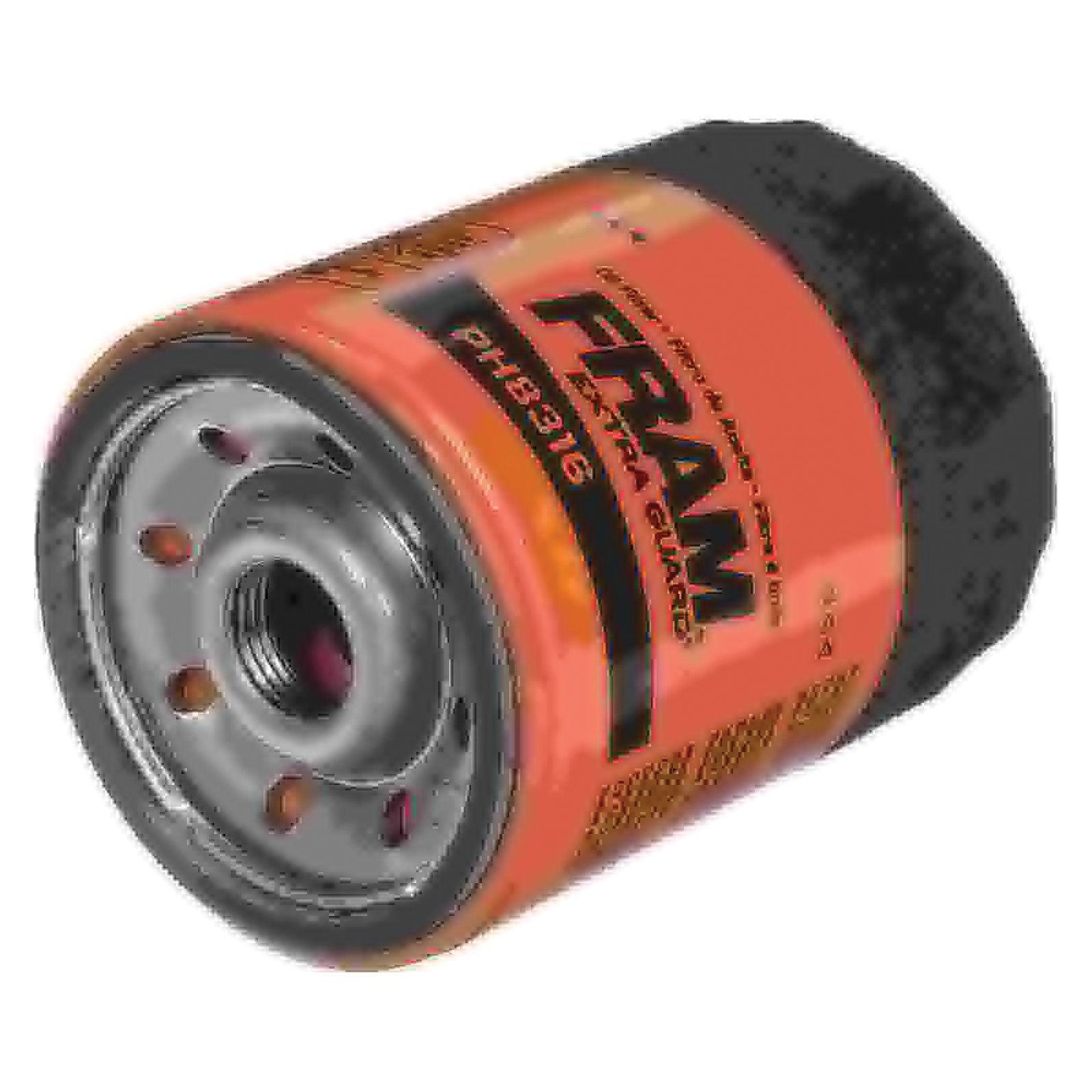 Fram Extra Guard PH8316 Spin-On Oil Filter, 3/4-16 Connection, Fibers, Resin Filter Media, 2.984 in OD x 4.063 in H