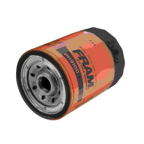 Fram Extra Guard PH9100 Spin-On Oil Filter, 13/16-16 Connection, Fibers, Resin Filter Media, 3.66 in OD x 5.094 in H