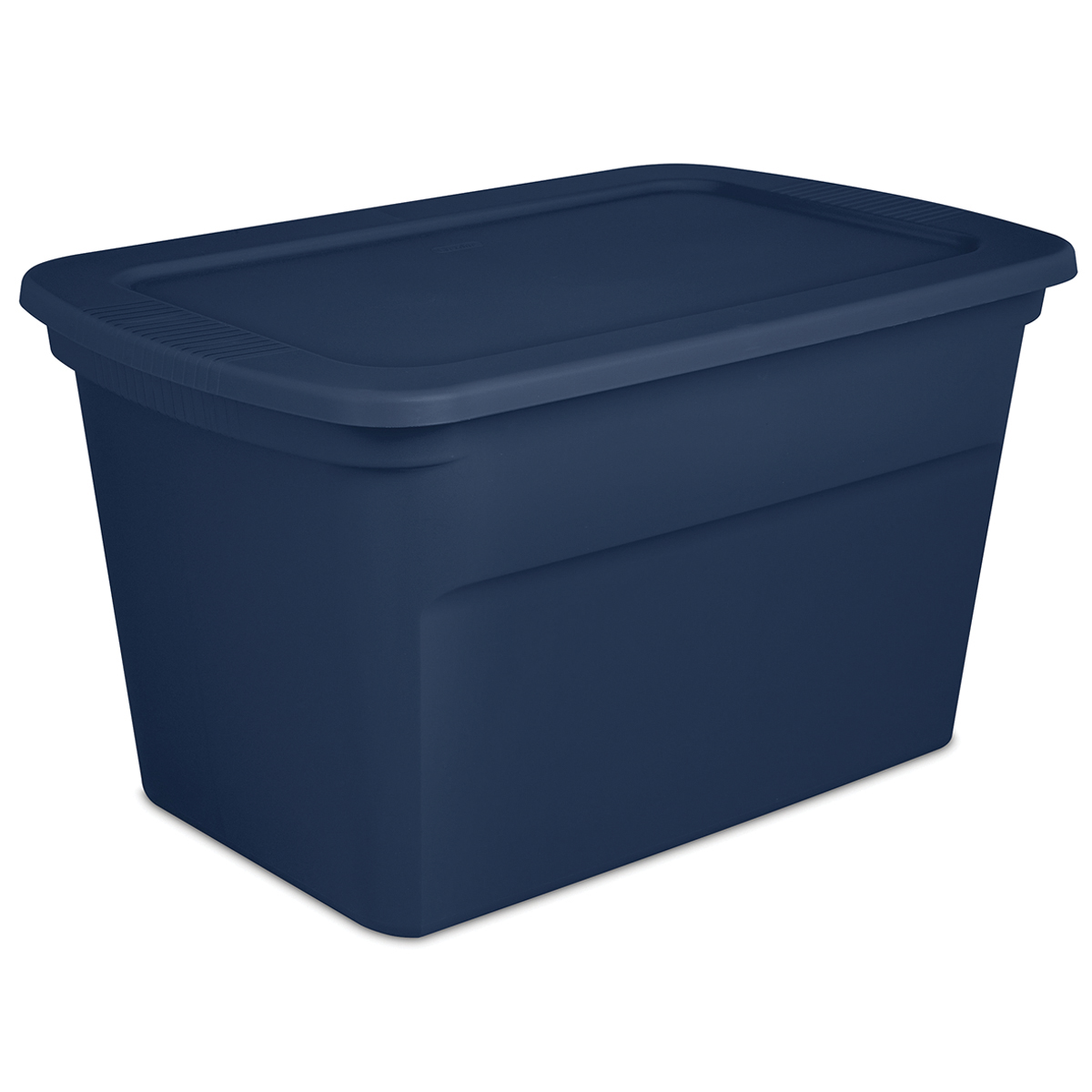 Sterilite 17361C06 Storage Tote, Polyethylene, Blue Morpho, 30-1/2 in L, 20-1/4 in W, 17-1/8 in H