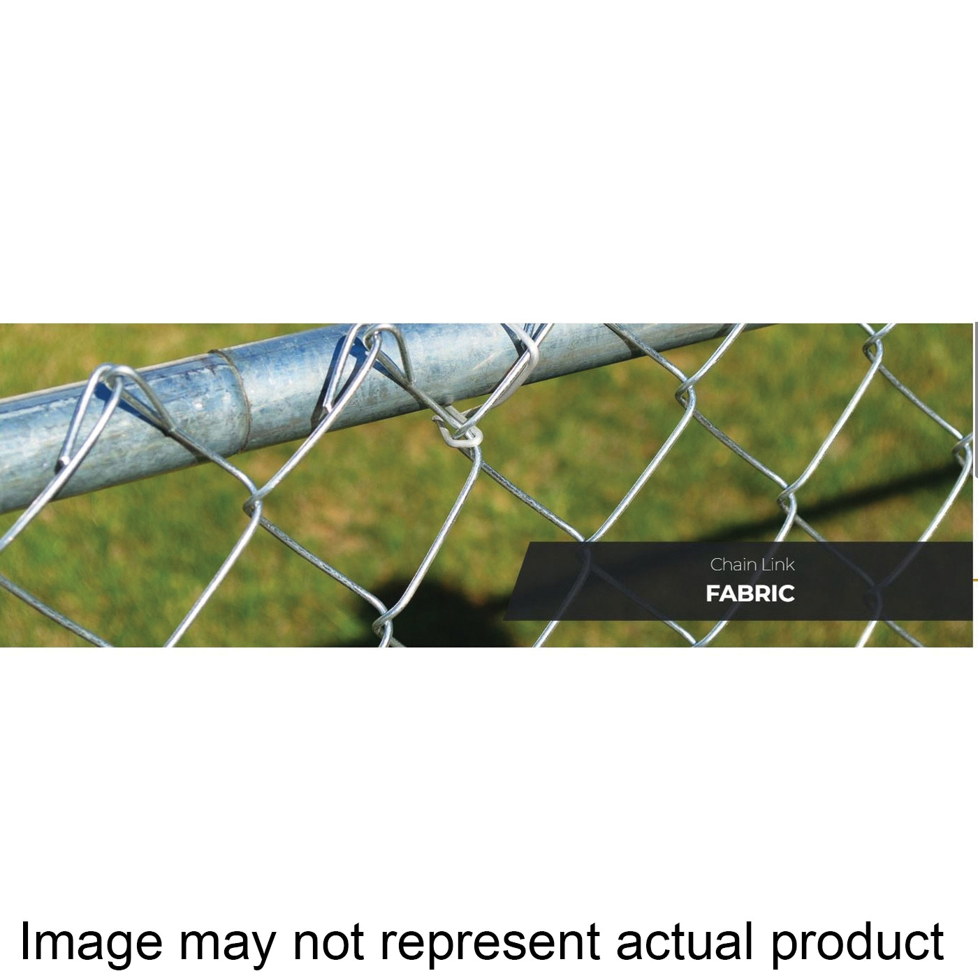 MAT Holding 30870R48 Chain-Link Fence Fabric, 10 ft L, 2-3/8 in Mesh, 11.5 ga Gauge, Steel, Galvanized