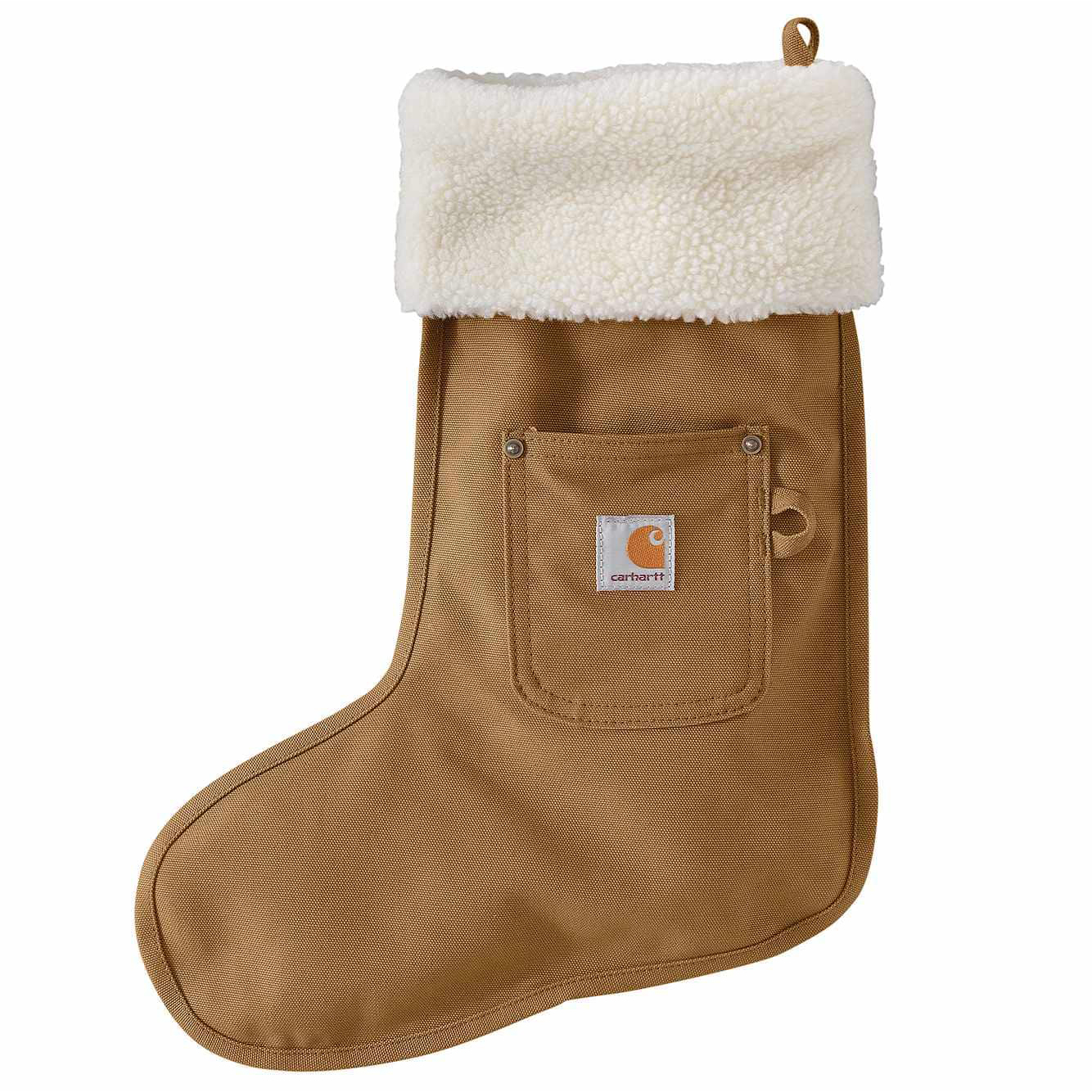 Carhartt 102301-211 Delete-OS Christmas Stocking, One-Size, Cotton Duck, Brown - 1