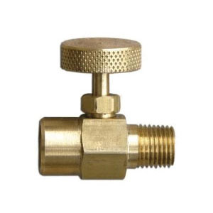 V-334 Needle Valve, 1/4 x 1/4 in, MPT x FPT, Brass