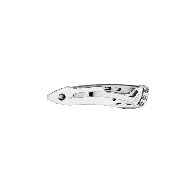 Leatherman SKELETOOL KB Series 832382 Knife, 2.6 in L Blade, Aluminum/Stainless Steel Blade, Stainless Steel Handle - 2