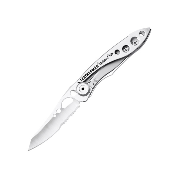 Leatherman SKELETOOL KB Series 832382 Knife, 2.6 in L Blade, Aluminum/Stainless Steel Blade, Stainless Steel Handle - 3