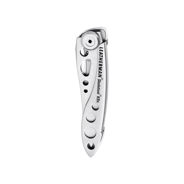 Leatherman SKELETOOL KB Series 832382 Knife, 2.6 in L Blade, Aluminum/Stainless Steel Blade, Stainless Steel Handle - 4