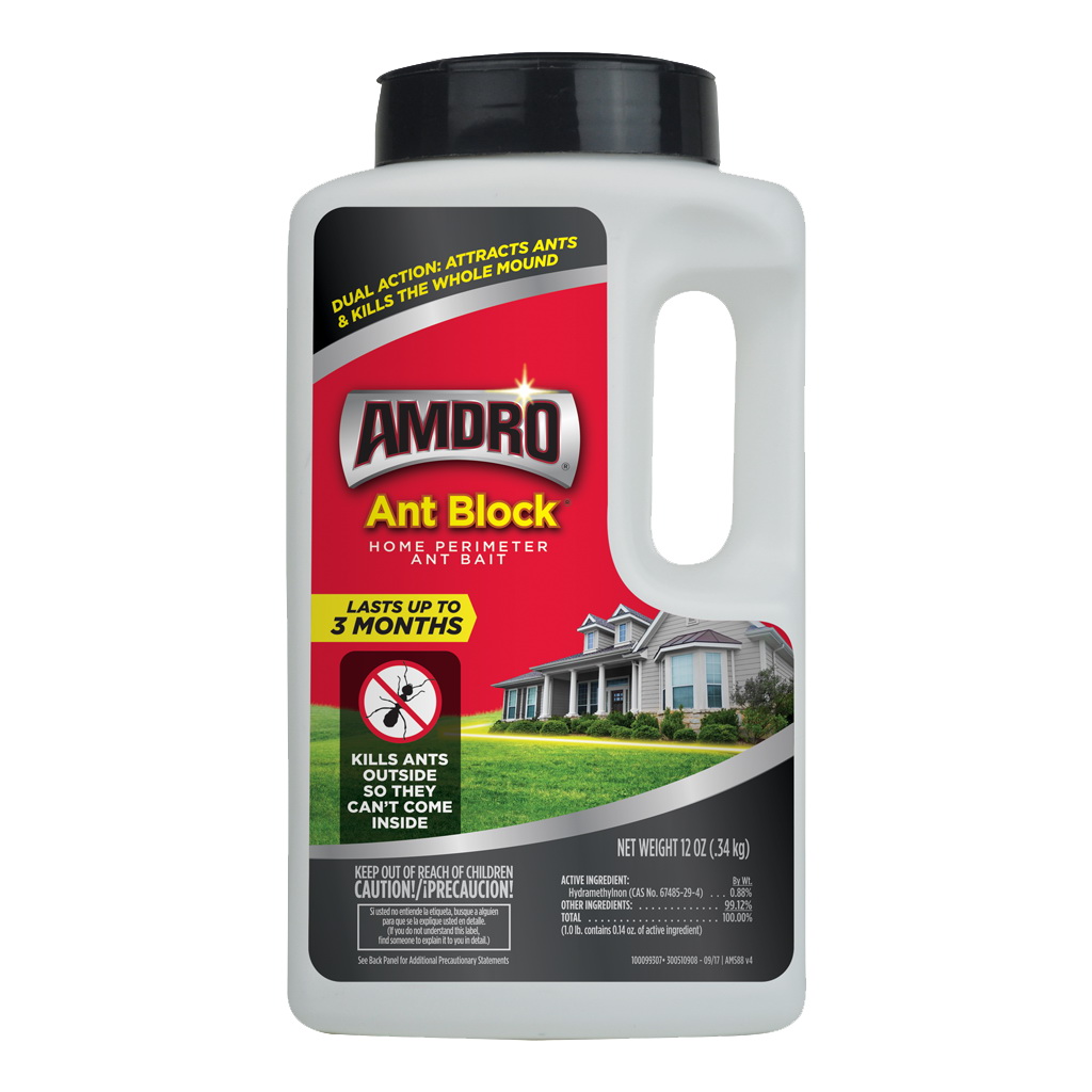 100099307 Home Perimeter Ant Bait Block, Solid, 12 oz Bottle