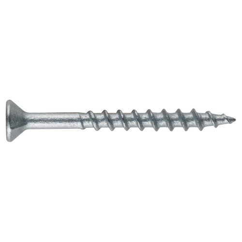 Dual Torq Exterior Screw, Hillman, #8 x 1-1/4 in L, Pozi-Square Drive, Flat Head, Sold By The Pound - 2