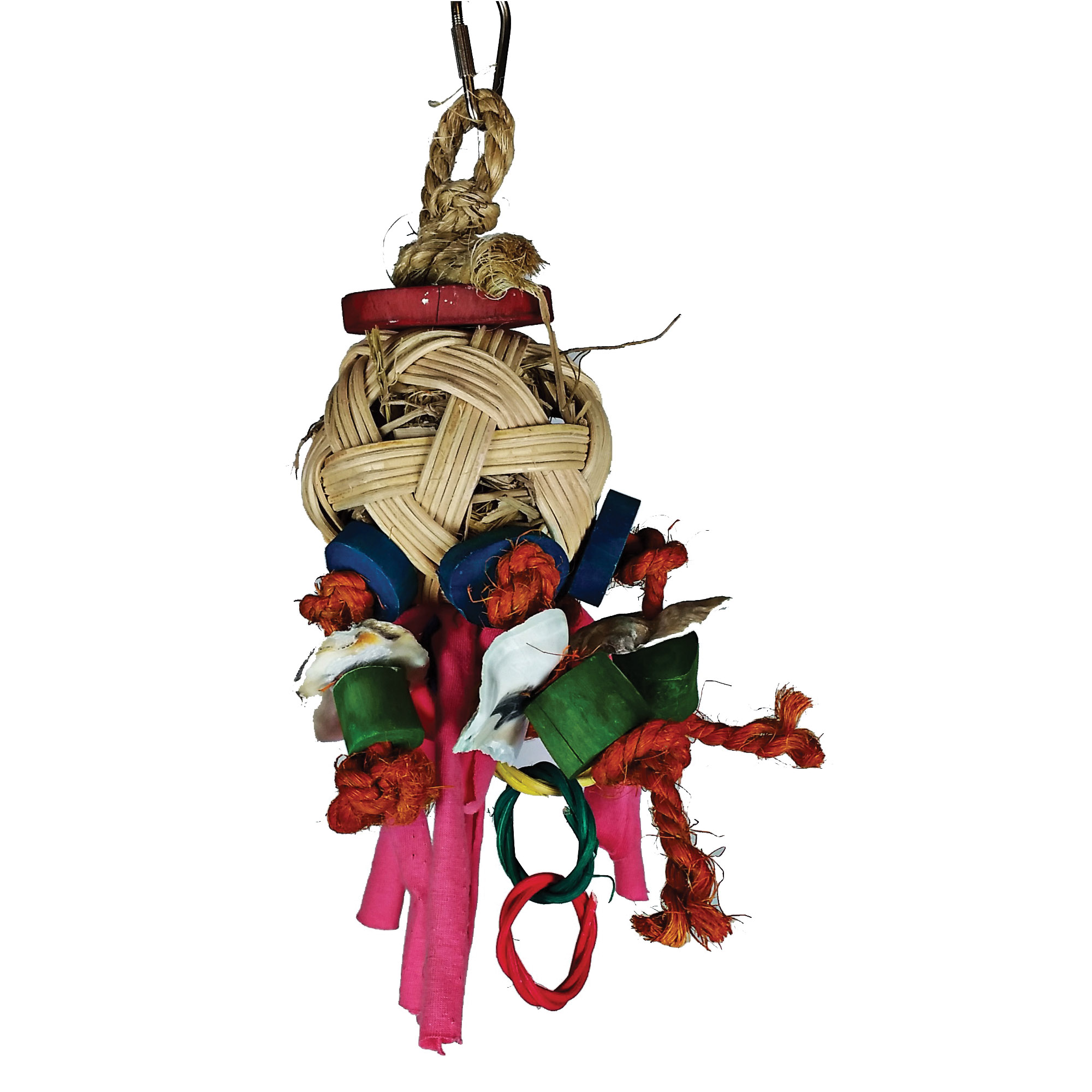 a&e HB46593 Zombie Hanging Chew Toy, Java Wood/Sisal, Assorted - 2