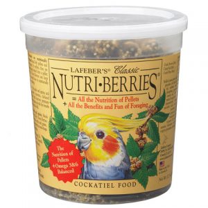 Lafeber's 81640 Nutri-Berries Bird Food, 12.5 oz Tub - 2