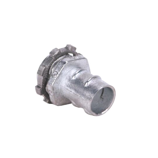 Steel City XC241-1 Conduit Connector, 1/2 in Screw-In, Zinc