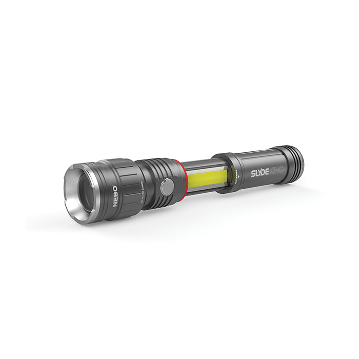 Nebo SLYDE KING Series 6434 Work Light/Flashlight, Lithium-Ion Battery, 2-Lamp, LED Lamp
