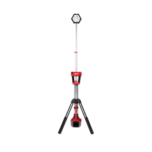 Milwaukee M18 ROCKET 2131-20 Dual Power Tower Light, 18 V, Lithium-Ion (Not Included) Battery, 1-Lamp, LED Lamp