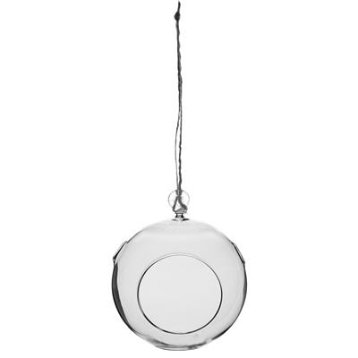 Syndicate Home & Garden 3753-06-09 Round Hanging Terrarium, Glass, Crystal
