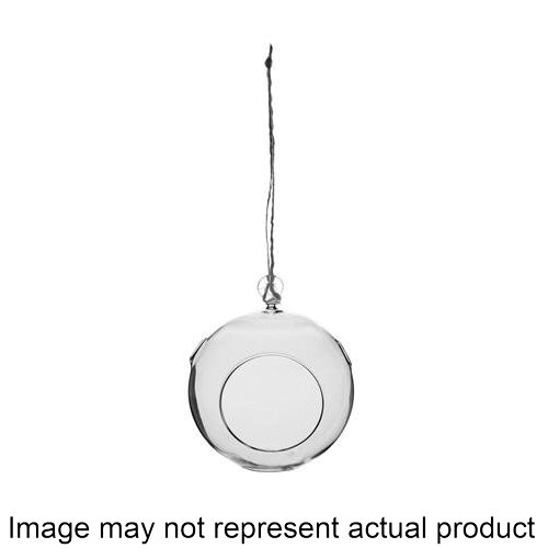 Syndicate Home & Garden 3753-06-09 Round Hanging Terrarium, Glass, Crystal - 4