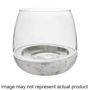Syndicate Home & Garden 3783-06-09 Terrarium, Cement/Glass, Crystal - 3