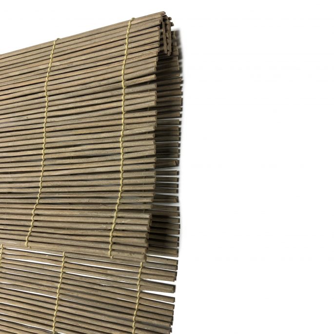 Imperial Matchstick Roll-Up Shade, Radiance, 72 in L, 36 in W, Bamboo, Driftwood - 3
