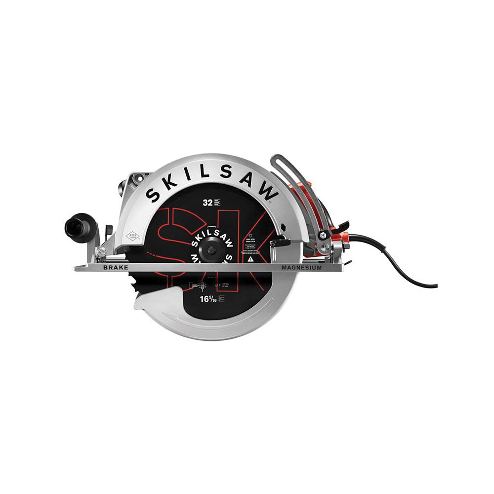 SPT70V-11 Worm Drive Saw, 15 A, 16-15/16 in Dia Blade, 1 in Arbor, 4-5/16 to 6-1/4 in D Cutting