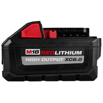 48-11-1880 Rechargeable Battery Pack, 18 V Battery, 8 Ah, 60 min Charging