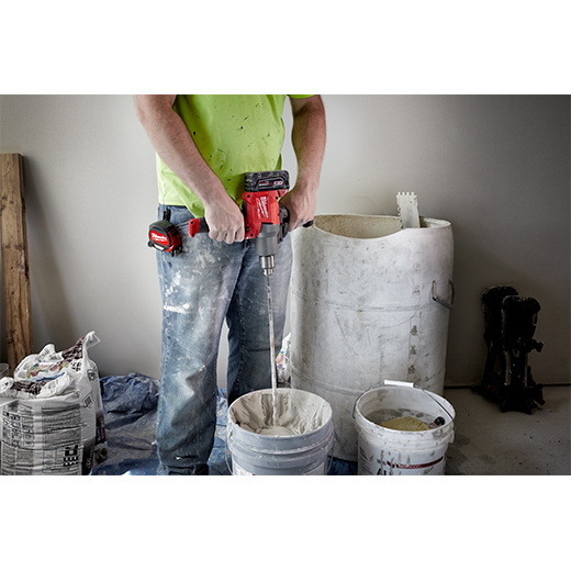 Milwaukee 2810-20 Mud Mixer, Tool Only, 18 V, 5 Ah, 1/2 in Chuck, Keyed Chuck, Includes: (1) Chuck Key - 4