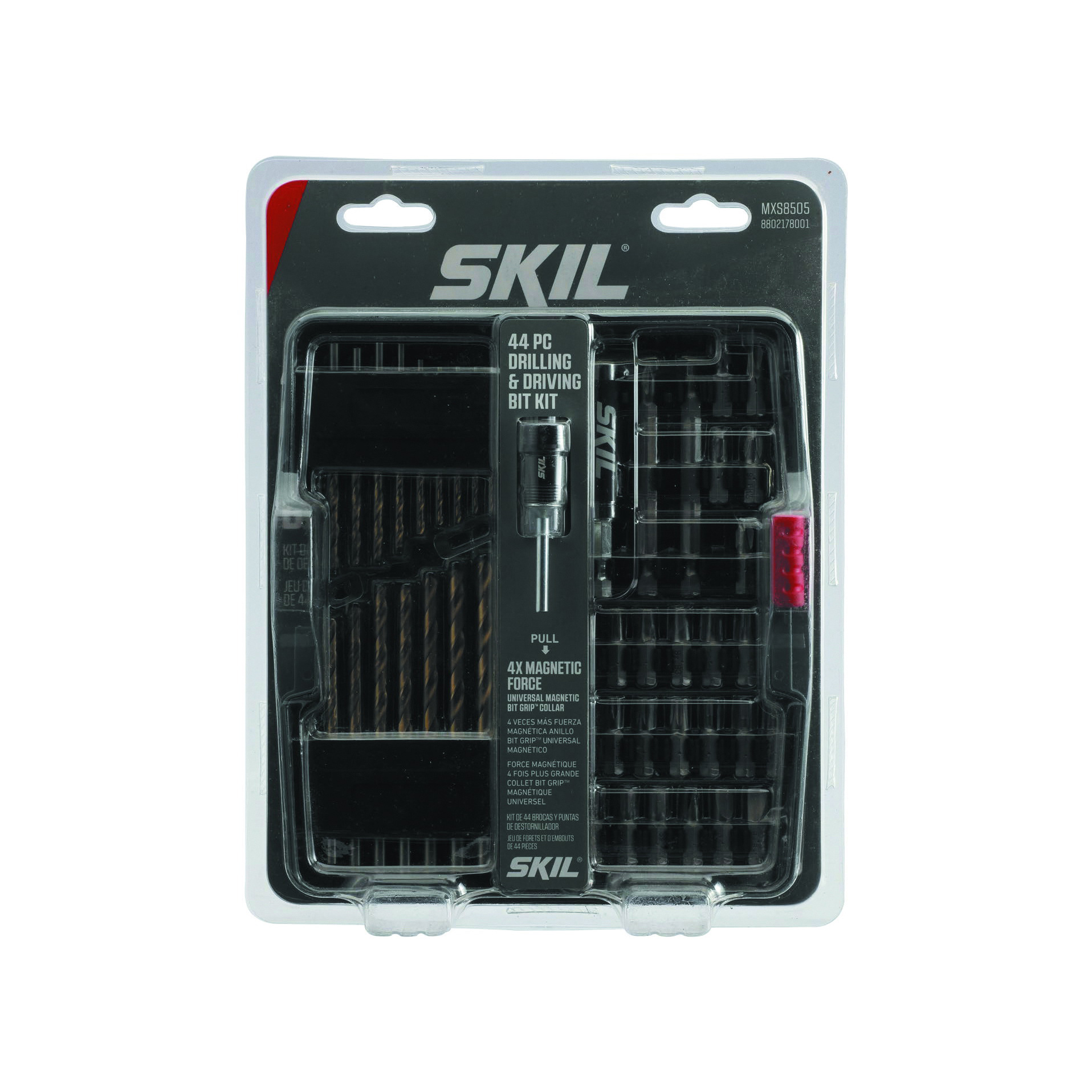 SKIL MXS8505 Drill Bit Set, 44-Piece, Steel