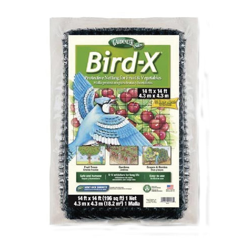 Dalen Bird-X BN3 Protect Net, 28 in L, 28 in W, 5/8 in Mesh, Polypropylene