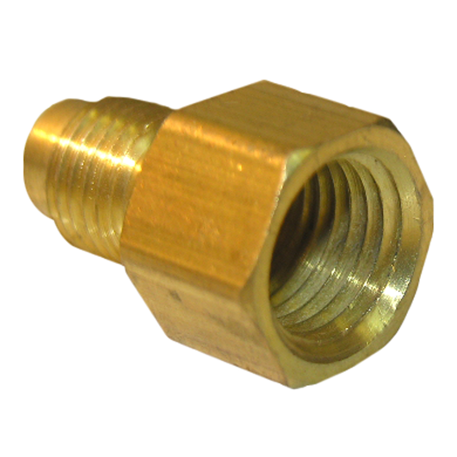17-4611 Pipe Adapter, 1/4 in, Male Flare x FPT, Brass, 1400 psi Pressure