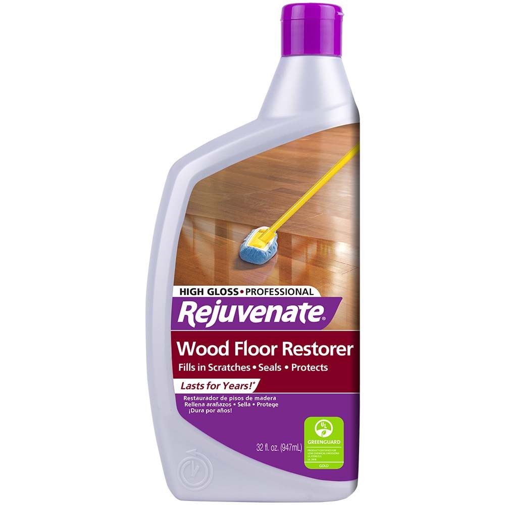 Rejuvenate RJ32PROFG-1 Wood Floor Restorer, 32 oz, Clear, Liquid