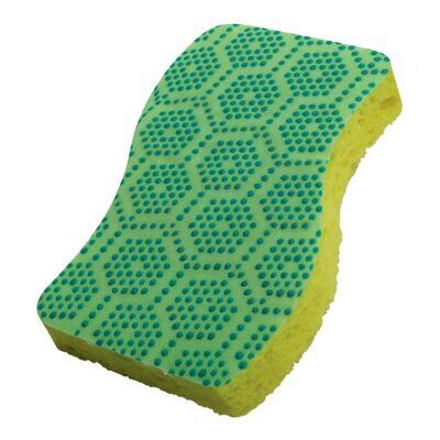 Scotch-Brite 30303-8 Scrub Dots Sponge, 4.4 in L, 2.6 in W - 3