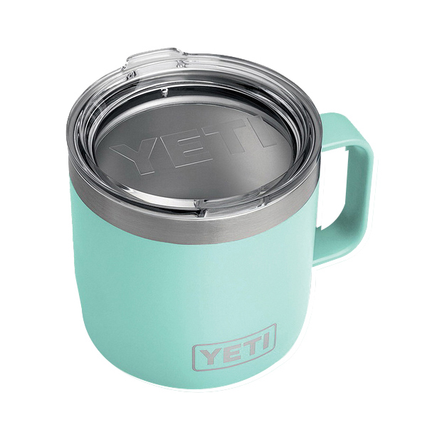 Yeti Rambler Series 21071300146 Mug with Standard Lid, 14 oz, MagSlider Lid, 18/8 Stainless Steel, Navy Blue, Insulated - 3