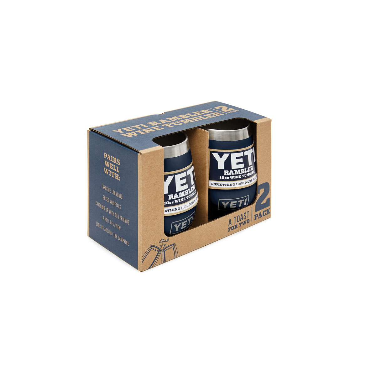 Yeti 21071300195 Wine Tumbler, 10 oz, Stainless Steel, Pink, Dishwasher Safe
