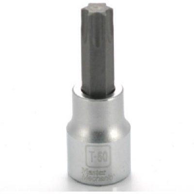 Master Mechanic 264432 Torx Bit Socket, T50 Tip, 3/8 in Drive