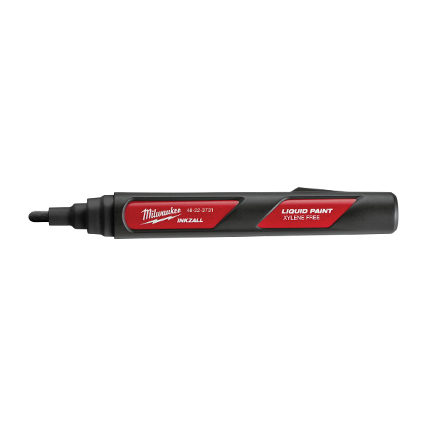 Milwaukee INKZALL Series 48-22-3731 Liquid Paint Marker, Black/Red, 6.09 in L