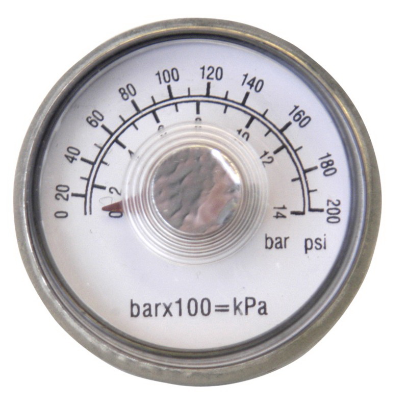 Campbell Hausfeld GR001900AJ Pressure Gauge, For: MT500103AJ, WL600700AJ Models