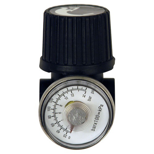 Campbell Hausfeld GR001700AJ Regulator with Gauge, Specifications: 1/4 in FNPT Connection, 0 to 200 psi Pressure