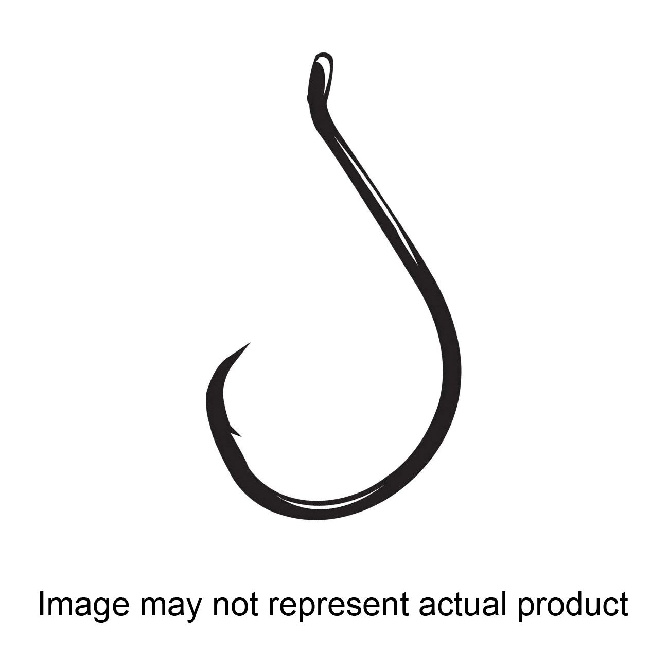 Gamakatsu 208409 Octopus Hook, 2, Black