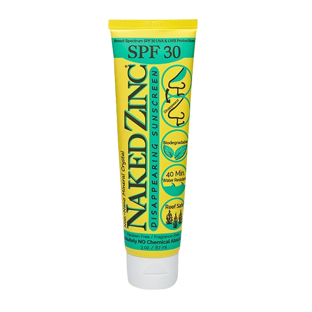 The Naked Bee Naked Zinc NZS-3 Disappearing Sunscreen, 3 oz - 1