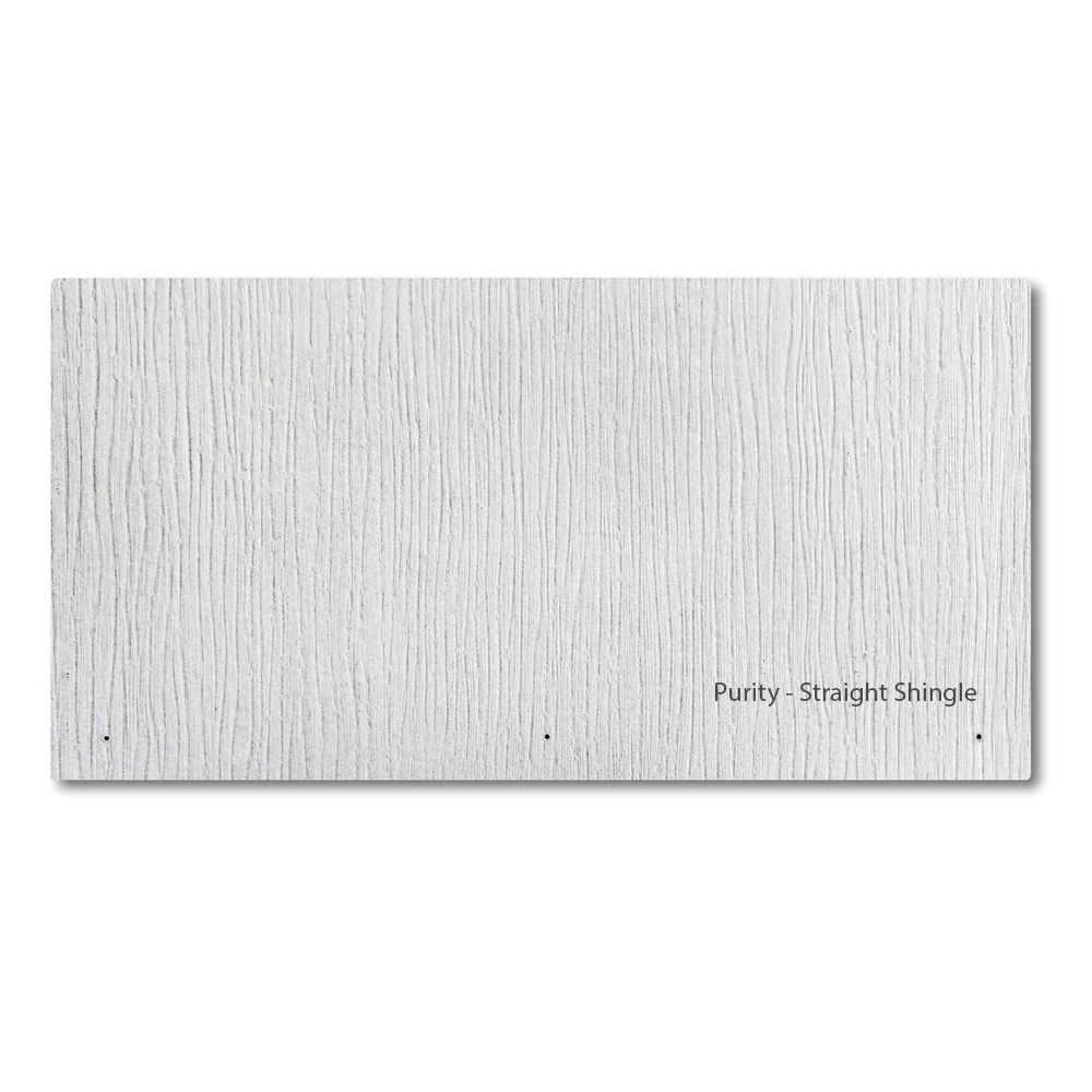 WeatherSide Purity Series PURITYST Fiber Cement Siding, 24 in L Nominal, 12 in W Nominal, 11/64 in Thick Nominal