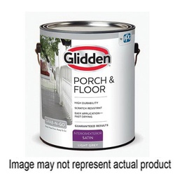 3032F Porch and Floor Paint, Satin, Dark Gray, 1 gal