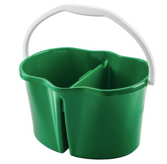2113 Clean and Rinse Bucket, 4 gal, Green