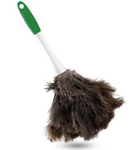 Libman 239 Big Feather Duster, Ostrich Feather Head, Brown