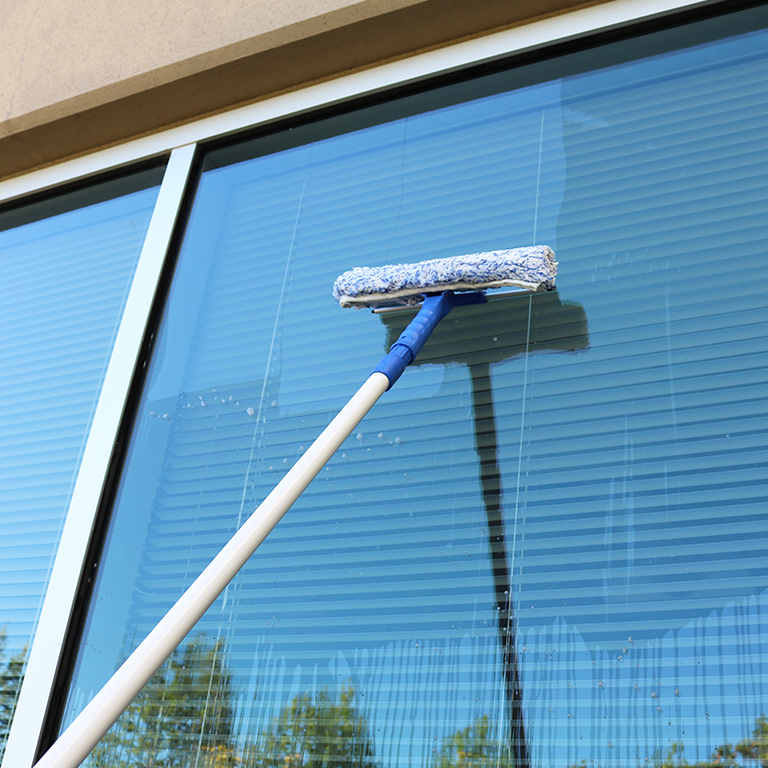 Ettore 15016 Window Washer, 10 in Blade, Silicone Rubber Blade