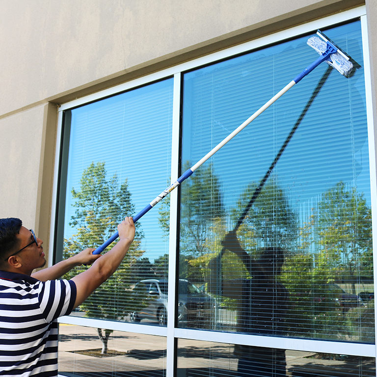 Ettore 15016 Window Washer, 10 in Blade, Silicone Rubber Blade