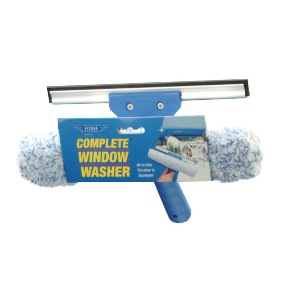 Ettore 15010 Window Cleaner, 10 in Blade, Rubber Blade