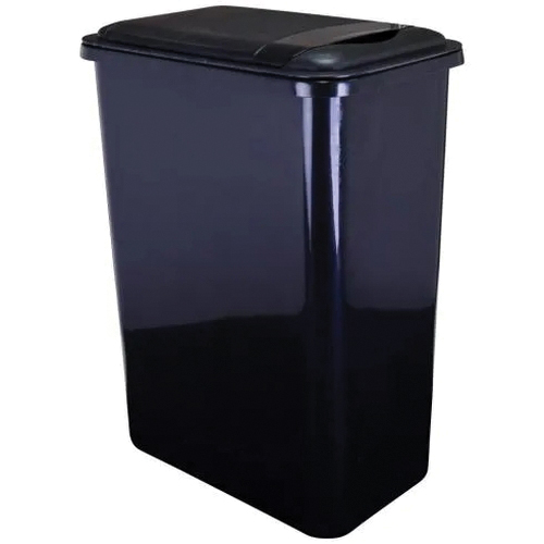 Hardware Resources CAN-35GRY Waste Container, 35 qt Bin, Plastic Bin, Gray