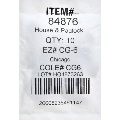 HILLMAN 84876 Key Blank, Brass, Nickel, For: Chicago Home and Office - 4