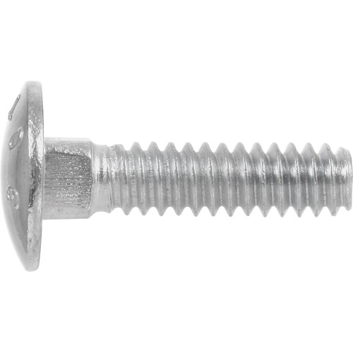 Carriage Bolt, Hillman, Zinc-Plated, 3/16 in x 3 in - 2